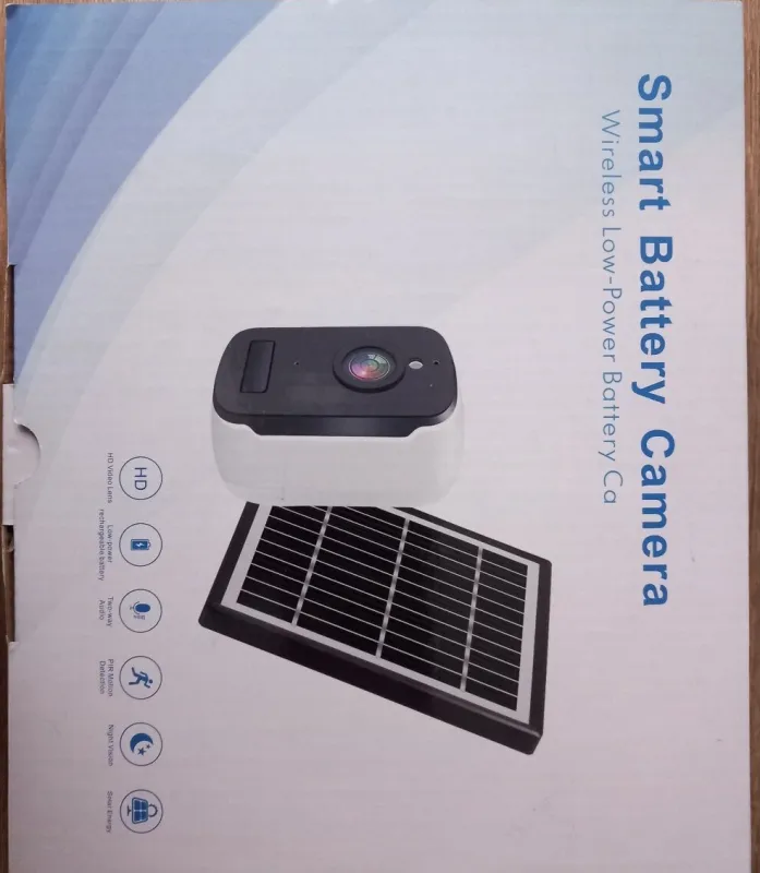 Solární WiFi kamera